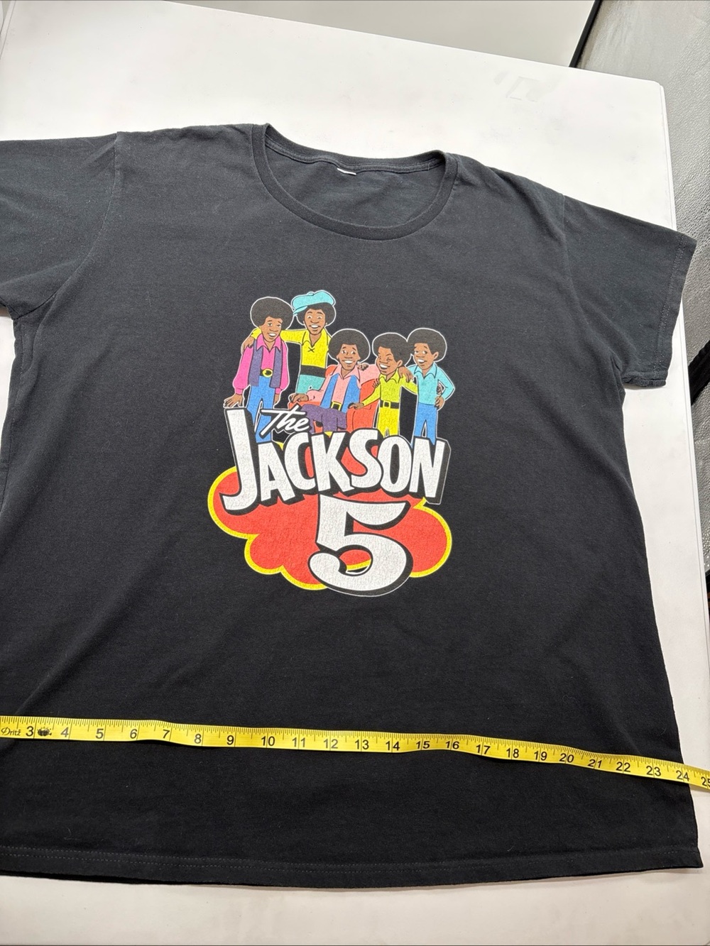 Jackson 5 T-shirt with no size tag fair condition - Picture 5 of 7